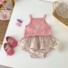 Babies/Toddlers DIANXI | Baby Girl Floral Two-Piece Set