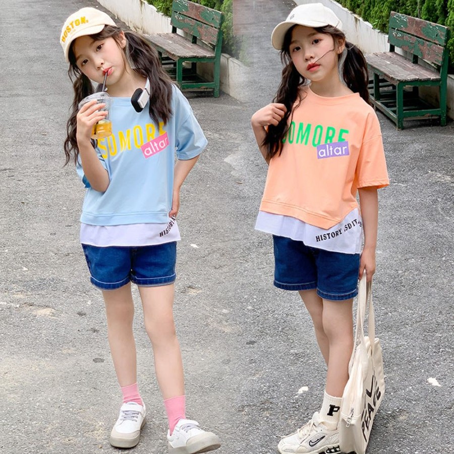 Girls LITTLE POTATO | Korean Style Girls' Two Pieces Set