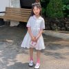 Girls LITTLE POTATO | Korean Style Girls' Polo Shirt Dress