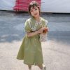 Girls LITTLE POTATO | Girls' Korean Style Casual Shirt Dress