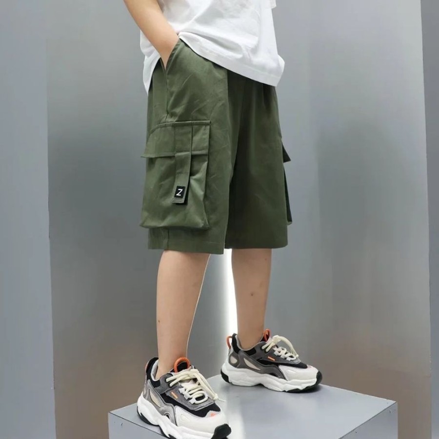 Boys DALANGSHANGPAI | Boys' Casual Cargo Shorts