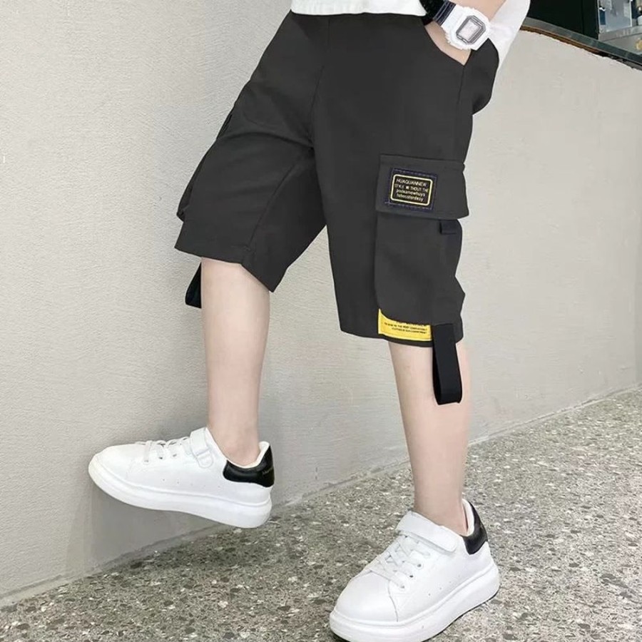 Boys DALANGSHANGPAI | Boys' Casual Cargo Shorts