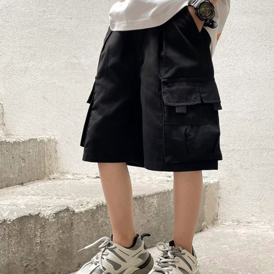 Boys DALANGSHANGPAI | Boys' Casual Cargo Shorts