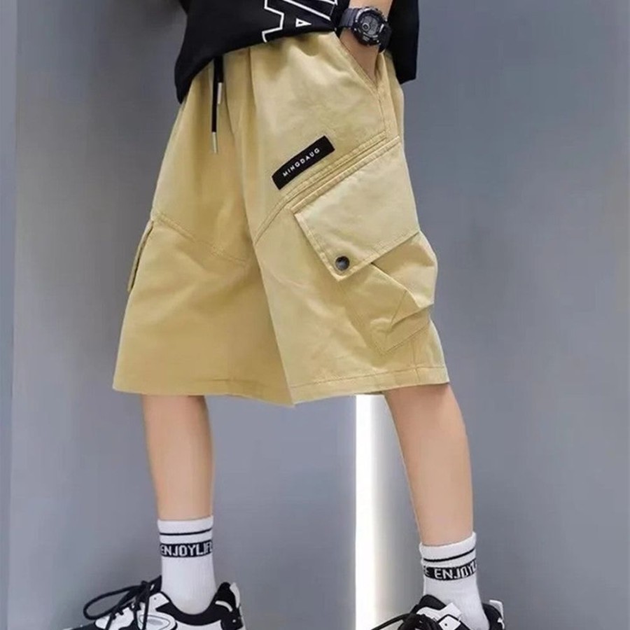 Boys DALANGSHANGPAI | Boys' Casual Cargo Shorts