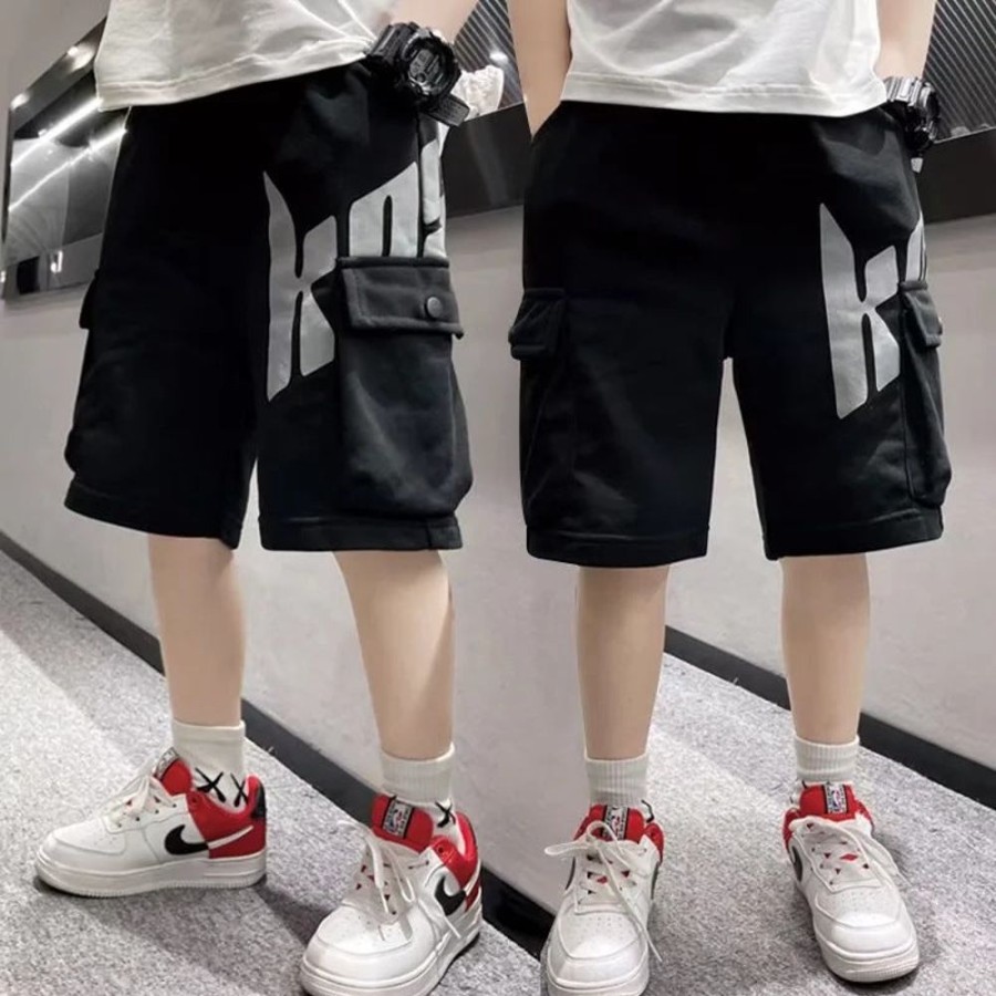 Boys DALANGSHANGPAI | Boys' Casual Cargo Shorts