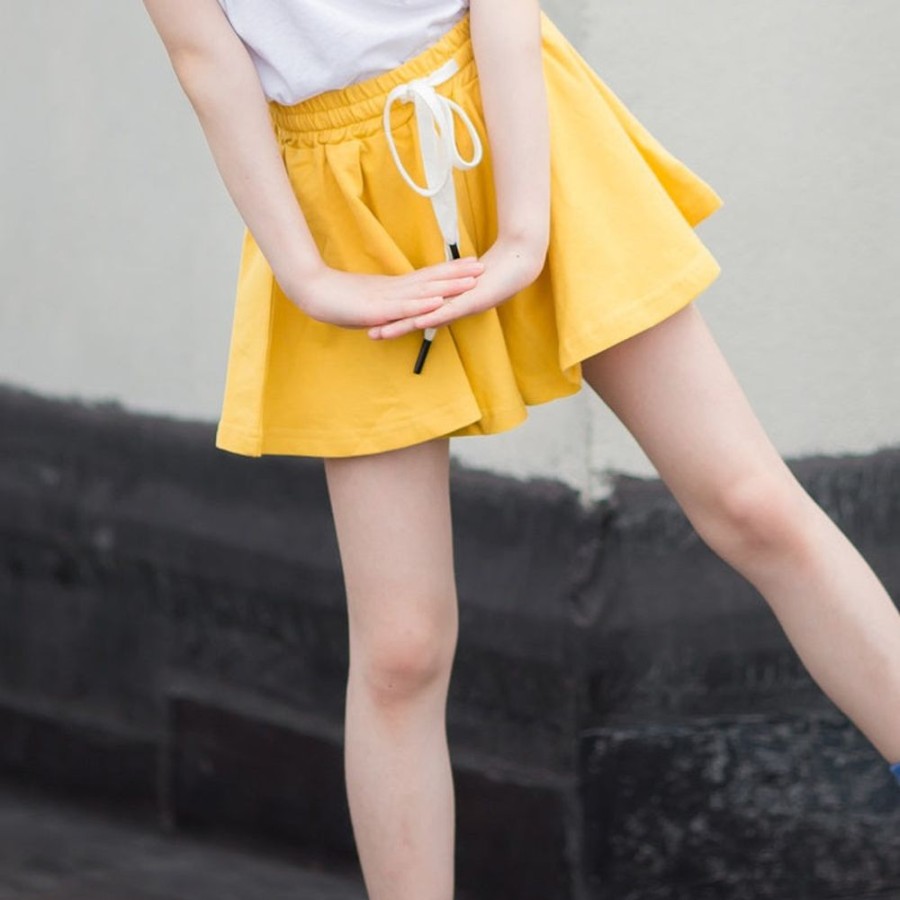 Girls BEST DEAR | Korean Style Cotton Skort And