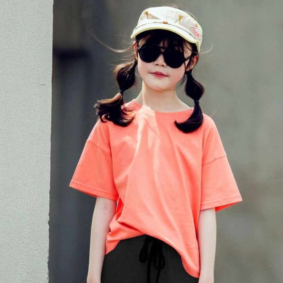 Girls BEST DEAR | Sporty Chic Wide-Leg Pants And T-Shirt