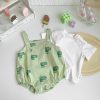 Babies/Toddlers DIANXI | Baby Cartoon Crocodile Two-Piece Set Green Two-Piece Set