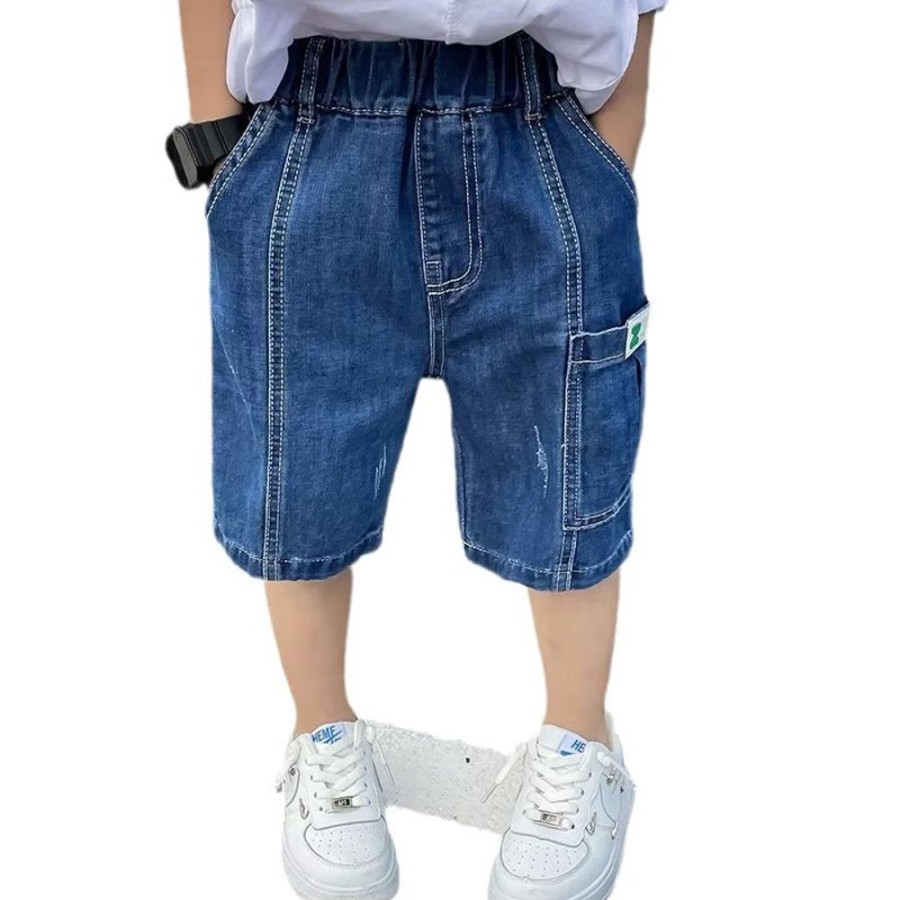 Boys TAOYILE | Boys' Denim Cargo Shorts