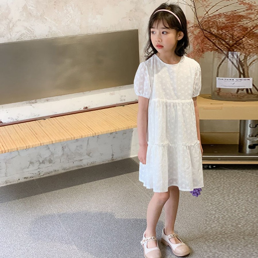 Girls LITTLE POTATO | Girls' Korean Style Lace Princess Dress