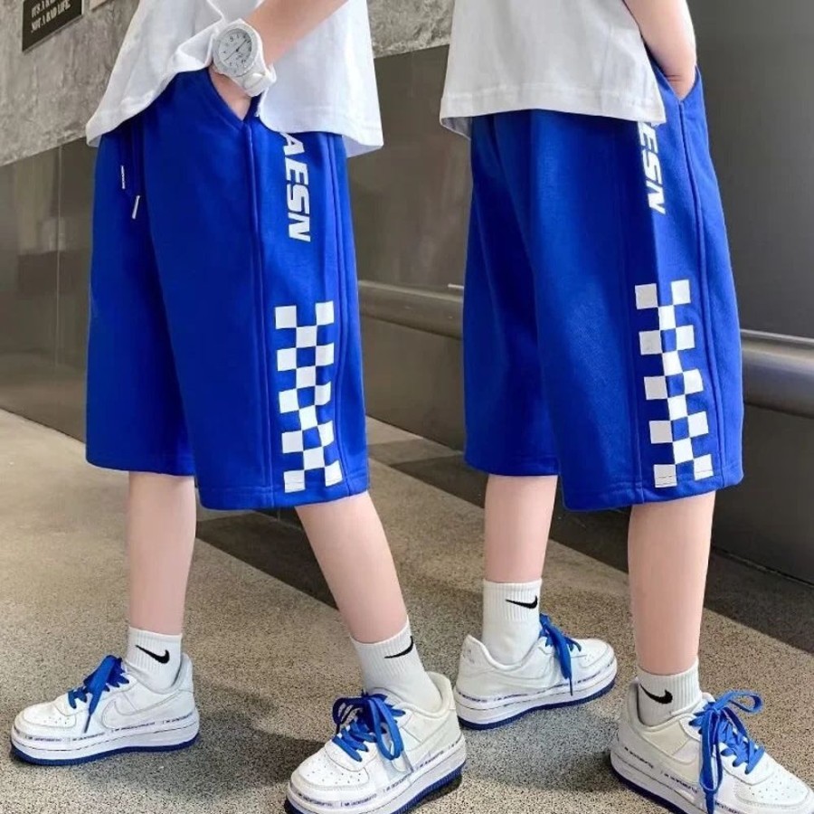 Boys DALANGSHANGPAI | Boys' Casual Checkered Shorts