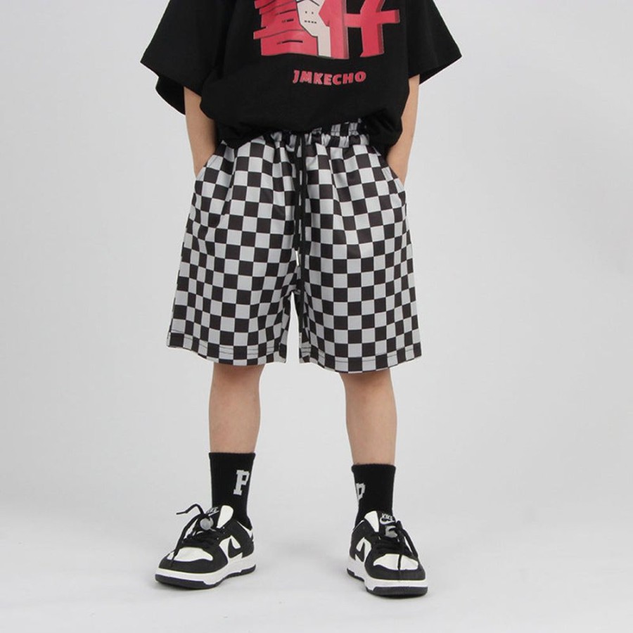 Boys JMKECHO | Boys' Checkered Shorts