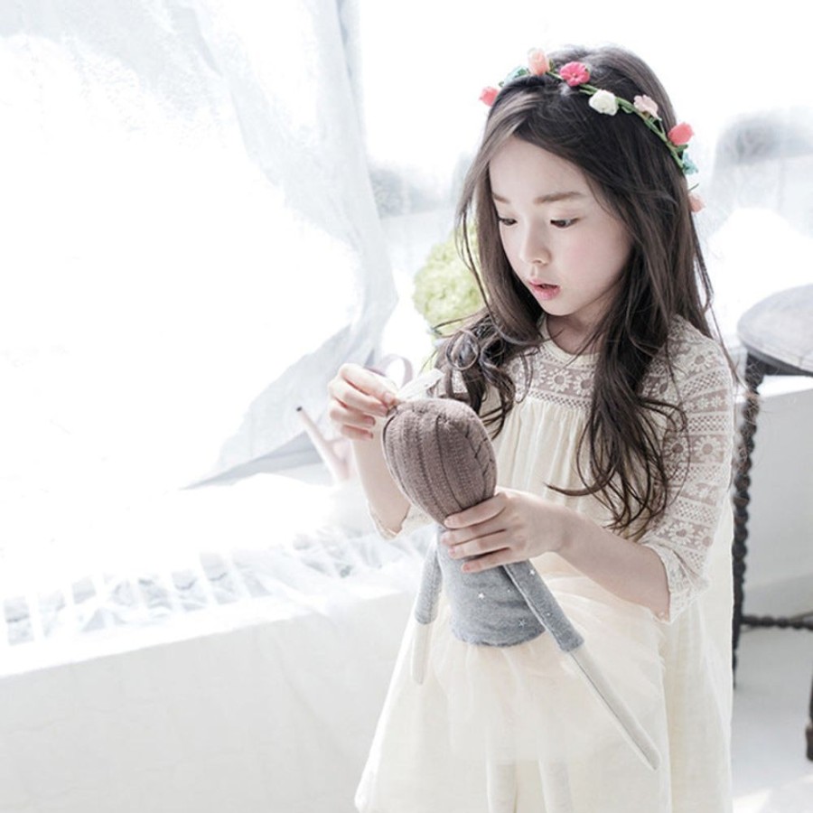 Girls AONUOSI | Girls' Korean Style Lace Dress