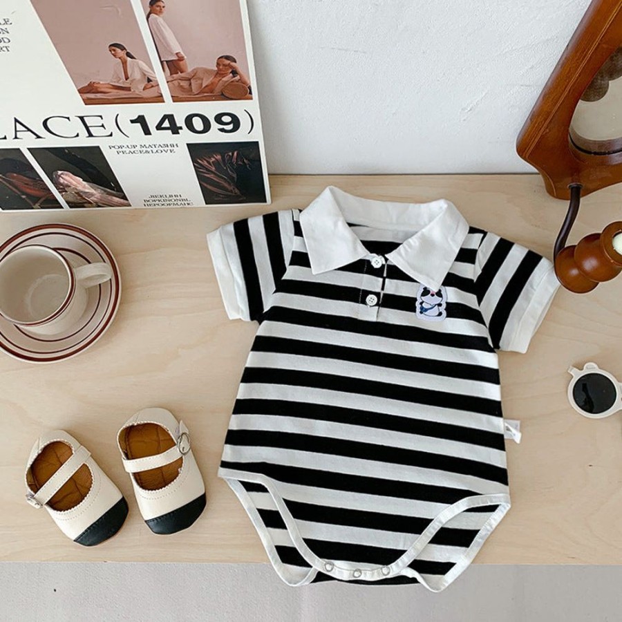 Babies/Toddlers DIANXI | Baby Boy Polo Shirt Onesie