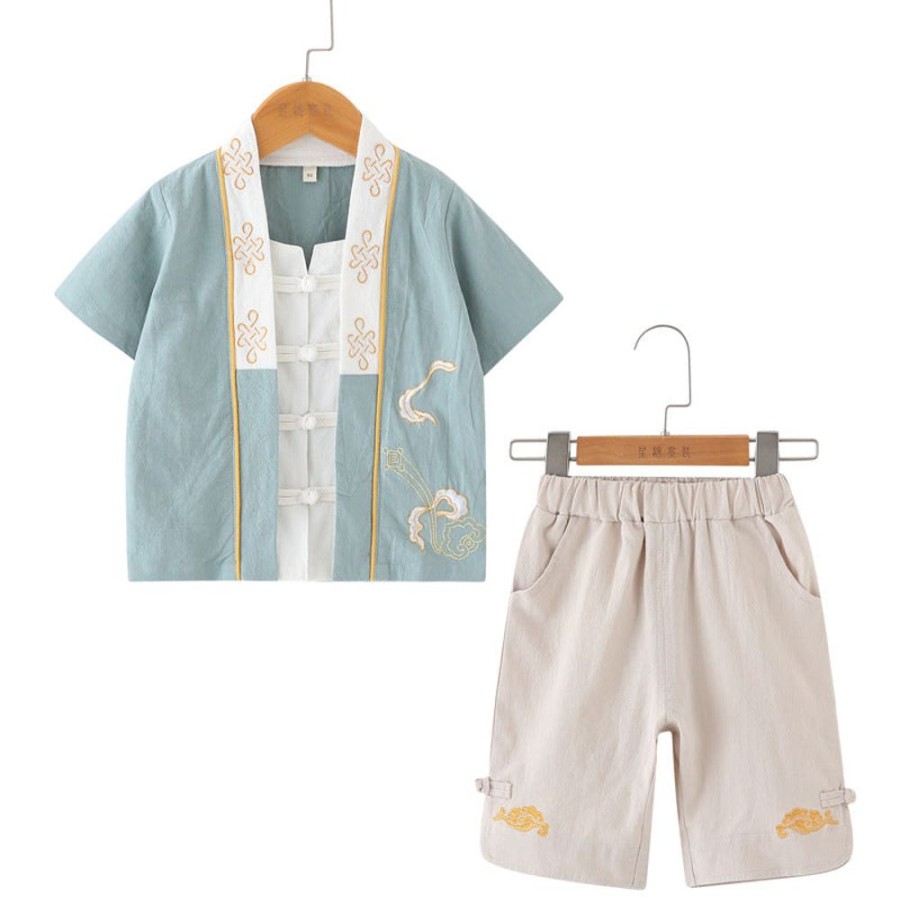 Boys YOUAIBANG | Boys' Chinese Hanfu Clothing Set