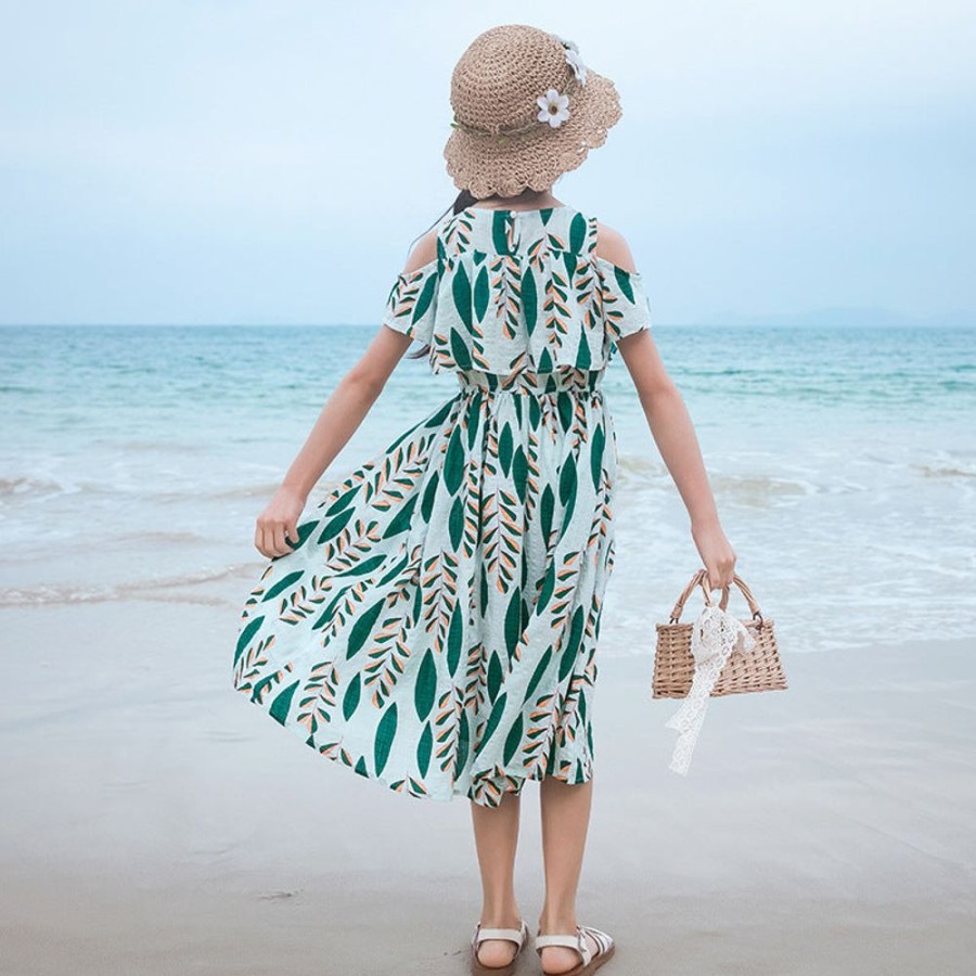 Girls AONUOSI | Girls' Korean Style Beach Dress