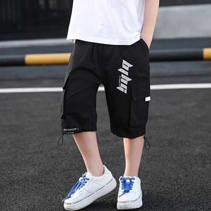 Boys DALANGSHANGPAI | Boys' Casual Cargo Shorts