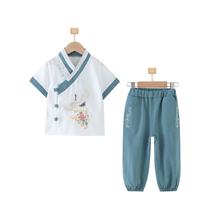 Boys YOUAIBANG | Boys' Chinese Hanfu Clothing Set