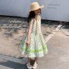 Girls LITTLE POTATO | Girls' Korean Style Floral Beach Dress