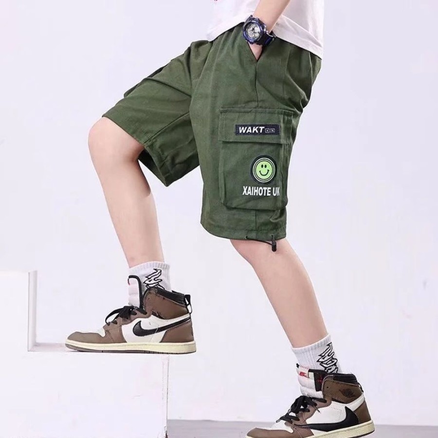 Boys DALANGSHANGPAI | Boys' Casual Cargo Shorts