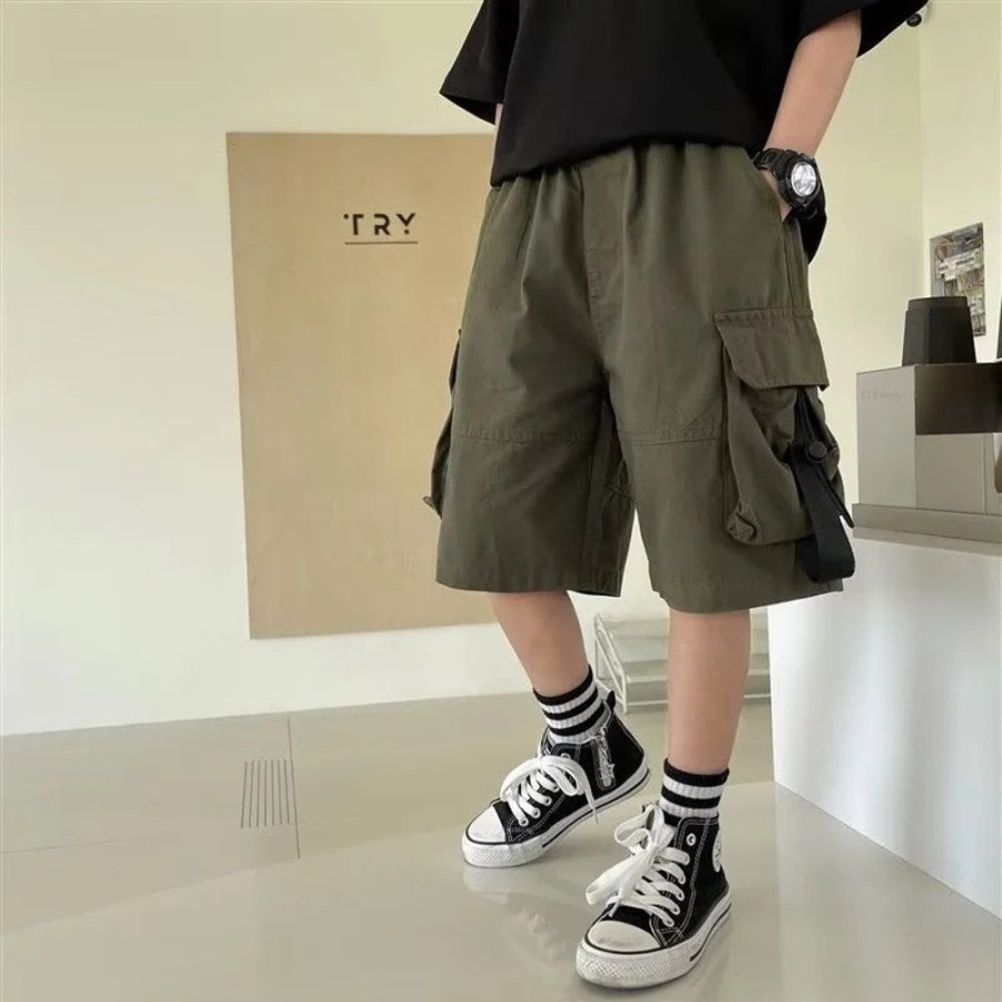 Boys DALANGSHANGPAI | Boys' Casual Cargo Shorts