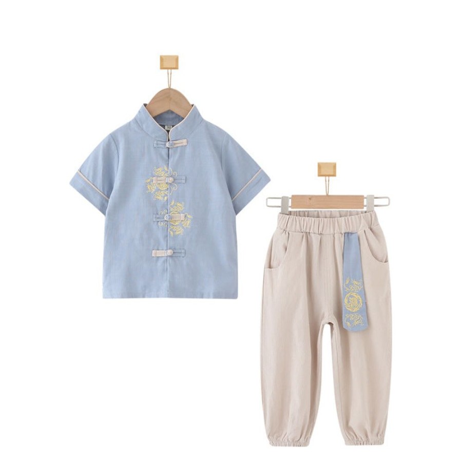 Boys YOUAIBANG | Boys' Chinese Hanfu Clothing Set