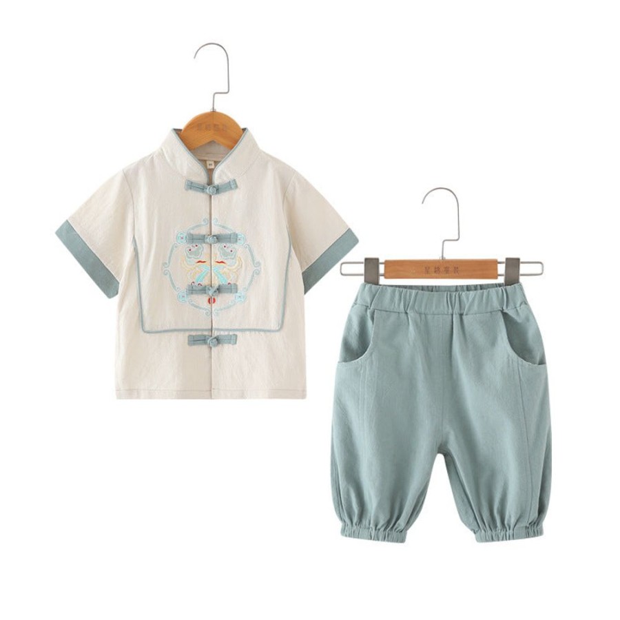 Boys YOUAIBANG | Boys' Chinese Hanfu Clothing Set