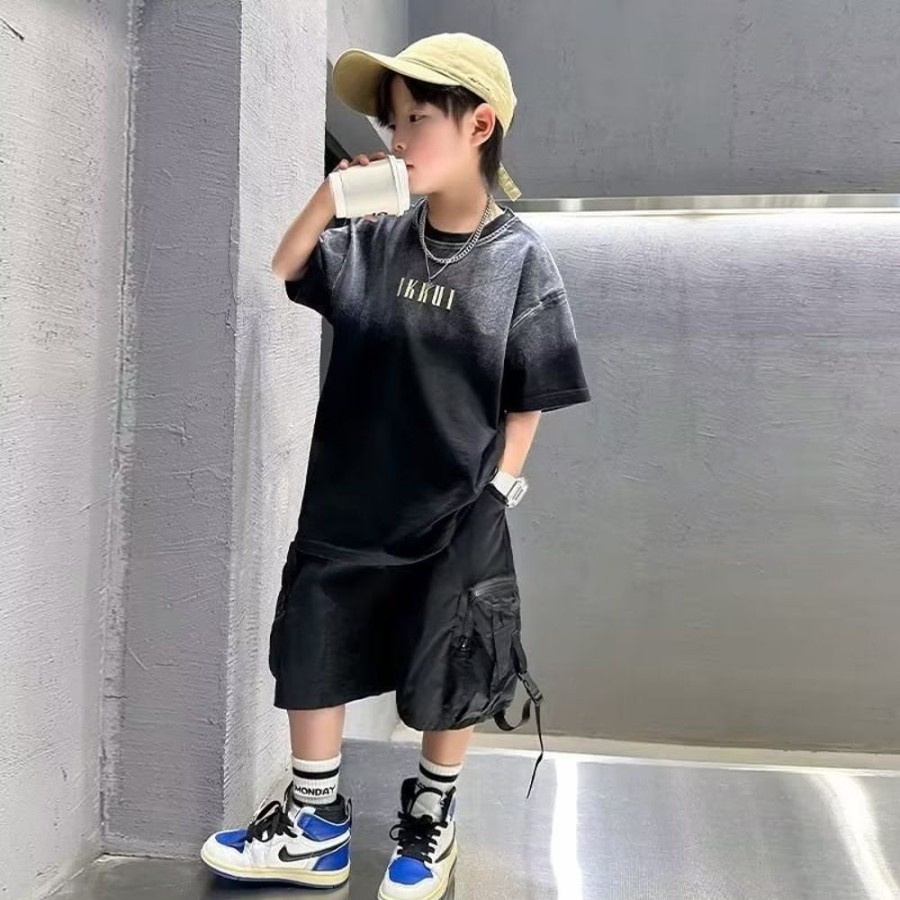 Boys TAOYILE | Boys' Casual T-Shirt And Shorts Two Pieces Set